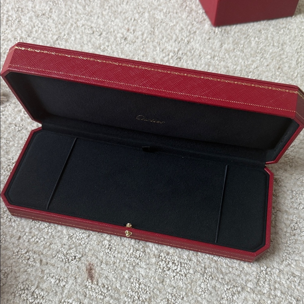 Cartier Red and Black bracelet Case